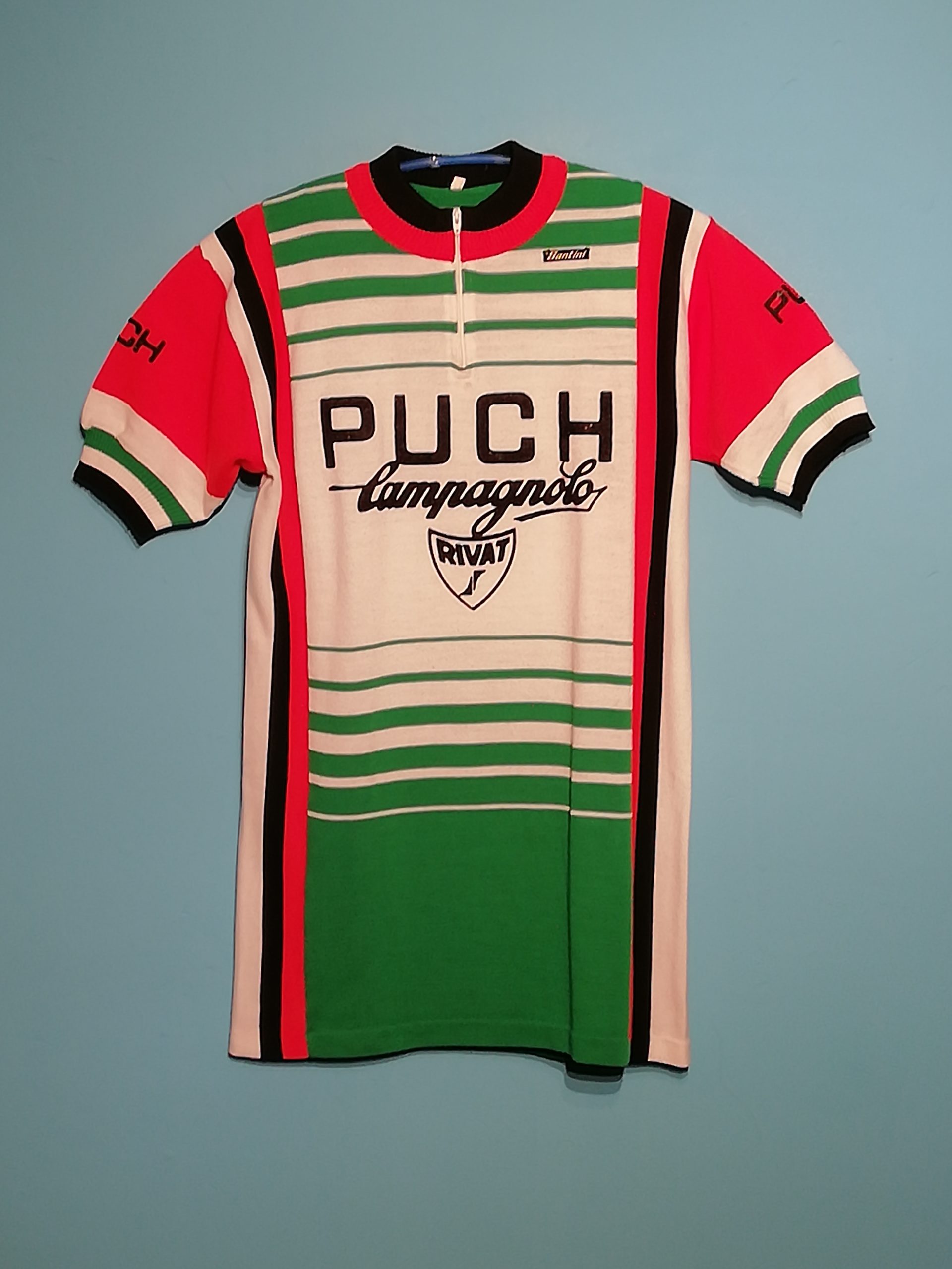 PUCH-CAMPAGNOLO-RIVAT 1984 サイクル シャツ - Ton Merckx サイクル