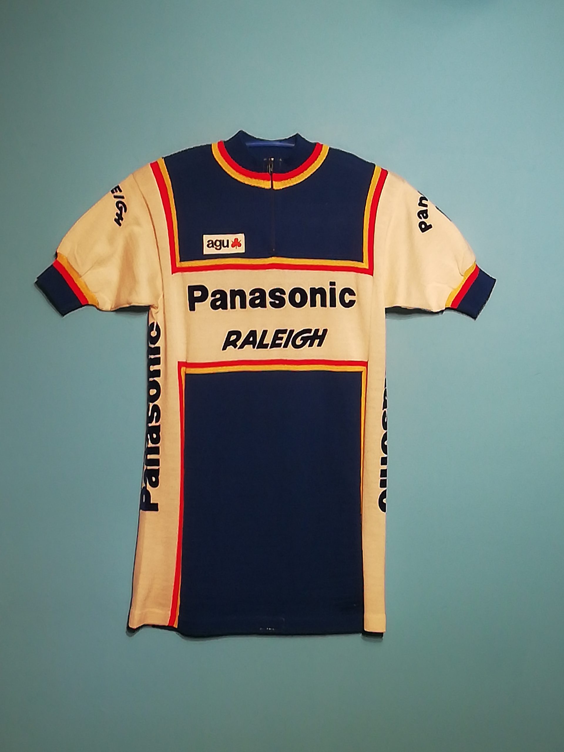 PANASONIC (a)-RaleiGH 1984 CYCLING SHIRT - Ton Merckx サイクル