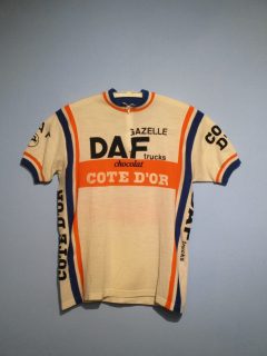 DAF TRUCKS (d)-COTE DOR-GAZELLE 1981 サイクリング シャツ