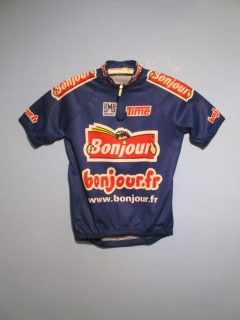 ボンジュール (b)-BONJOUR.FR-TIME 2001/2002 サイクル シャツ