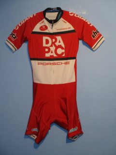DRAPAC (b)-PORSCHE 2012 サイクリング シャツ