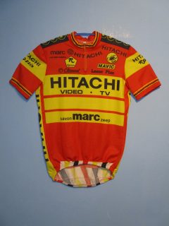HITACHI (b)-MARC 1987 サイクルシャツ