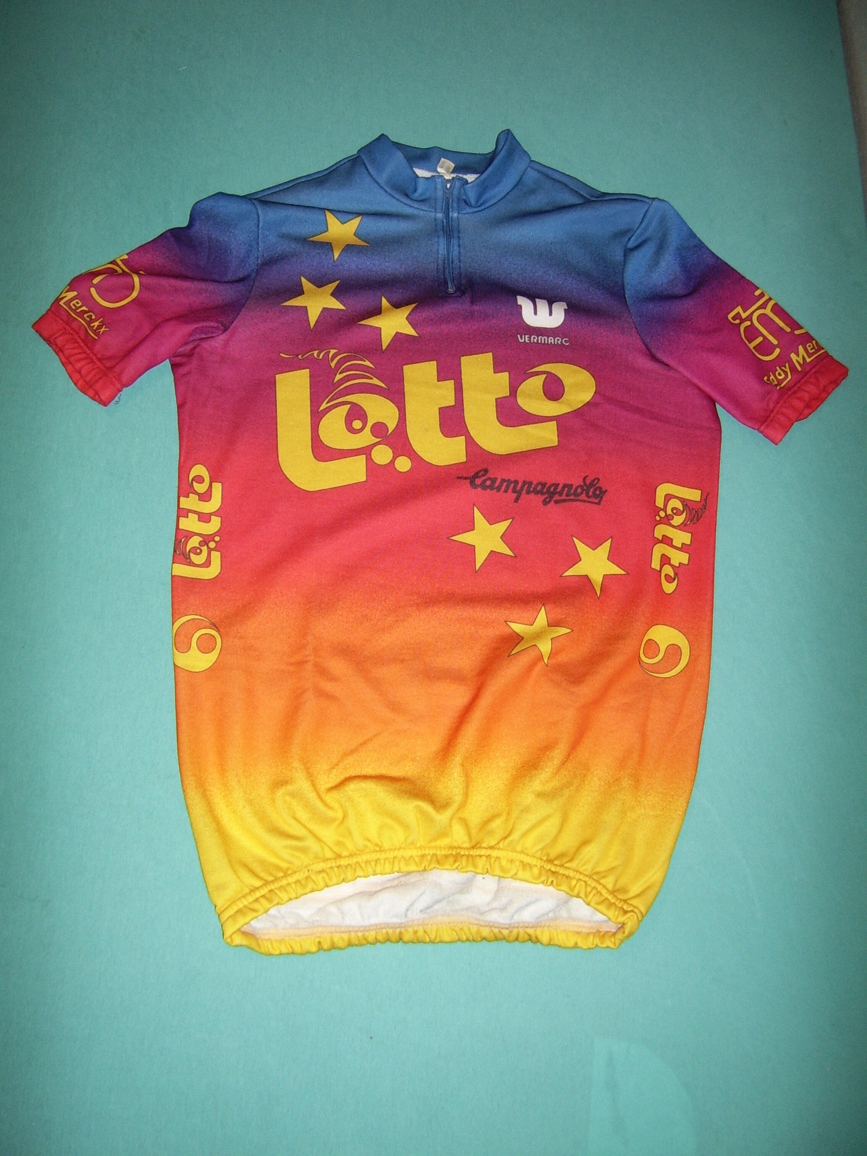 ベルカンプユニフォーム　lotto社製 ベルカンプユニフォーム lotto社製 オランダ代表 /デニス・ベルカンプ