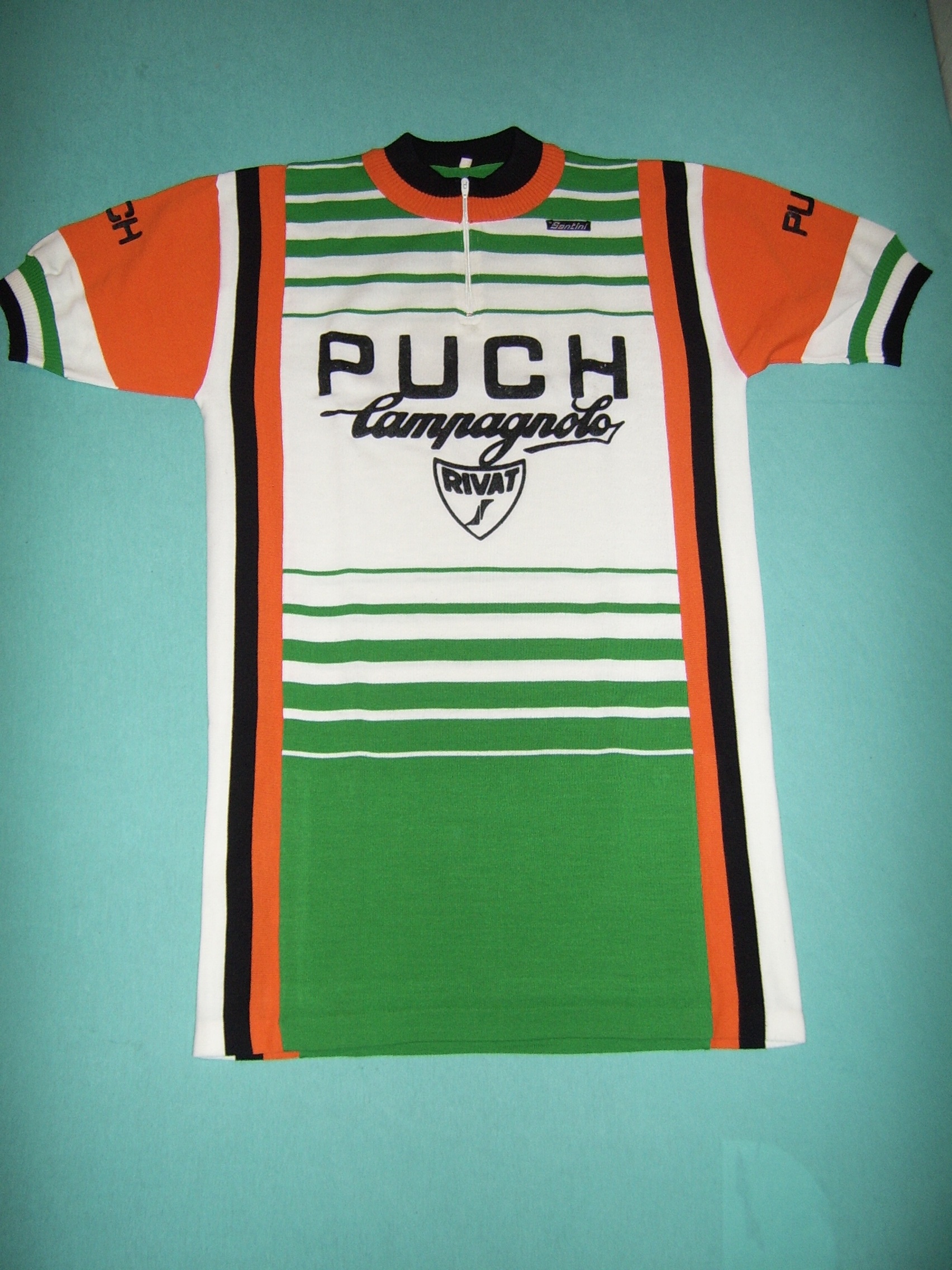 PUCH-CAMPAGNOLO-RIVAT 1984 サイクル シャツ - Ton Merckx サイクル 