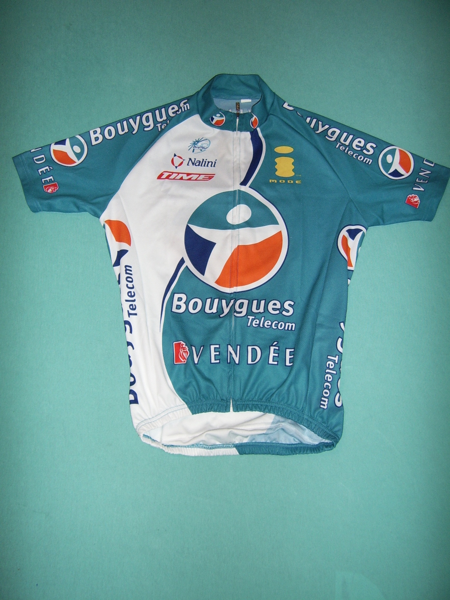 Maillot cycliste Bouygues Telecom Tour 2006 vintage jersey Cycling - 4 / L