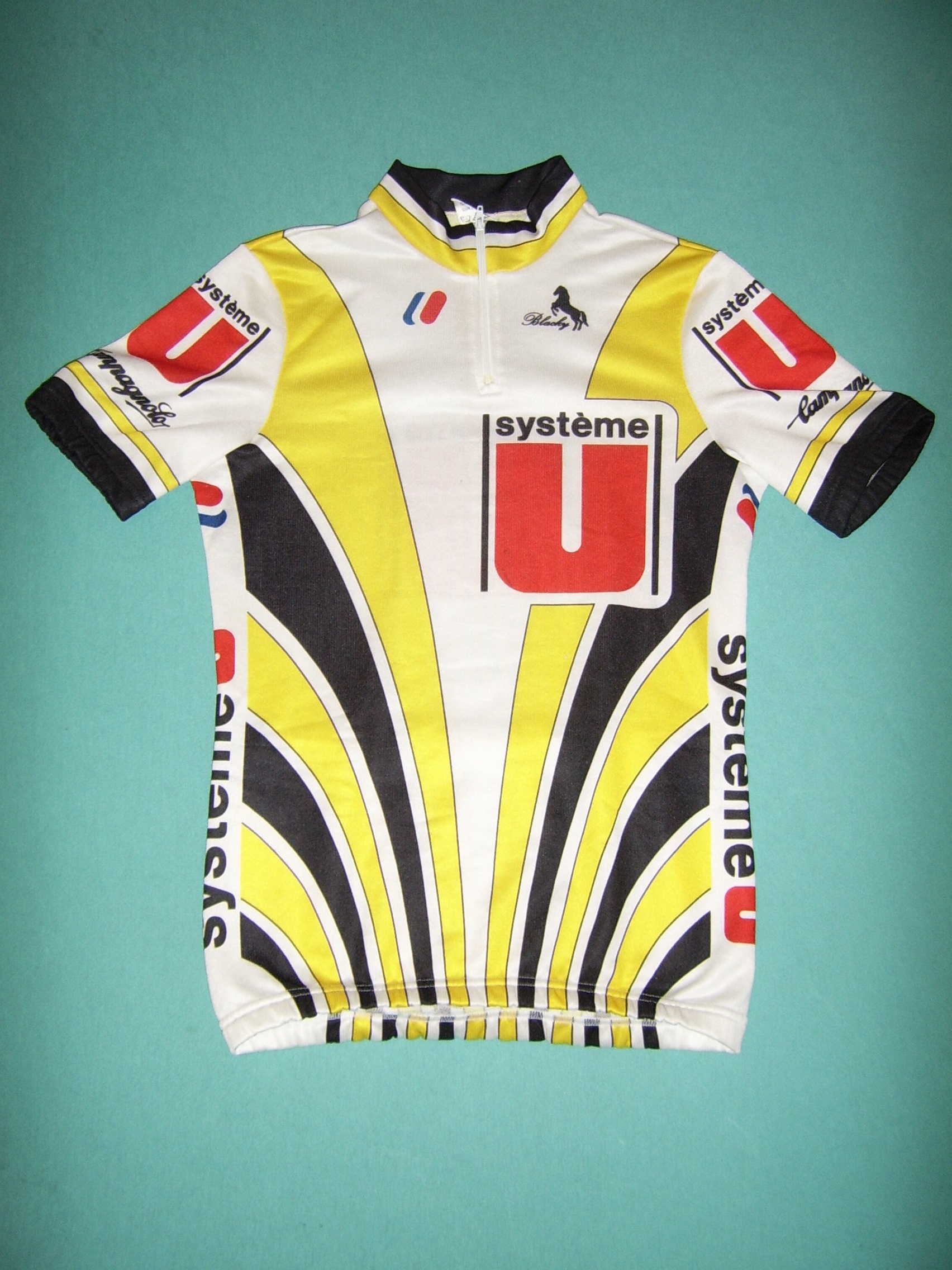 Maillot cycliste / vtt power extreme bleu taille M - Équipements vélos