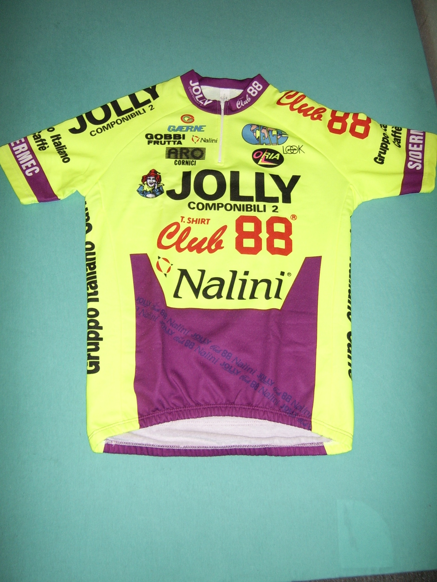 Maillot Cycliste Vintage Nalini – JOLLY COMPONIBILI CLUB 88 Team 1993 (Italie, 2XL)