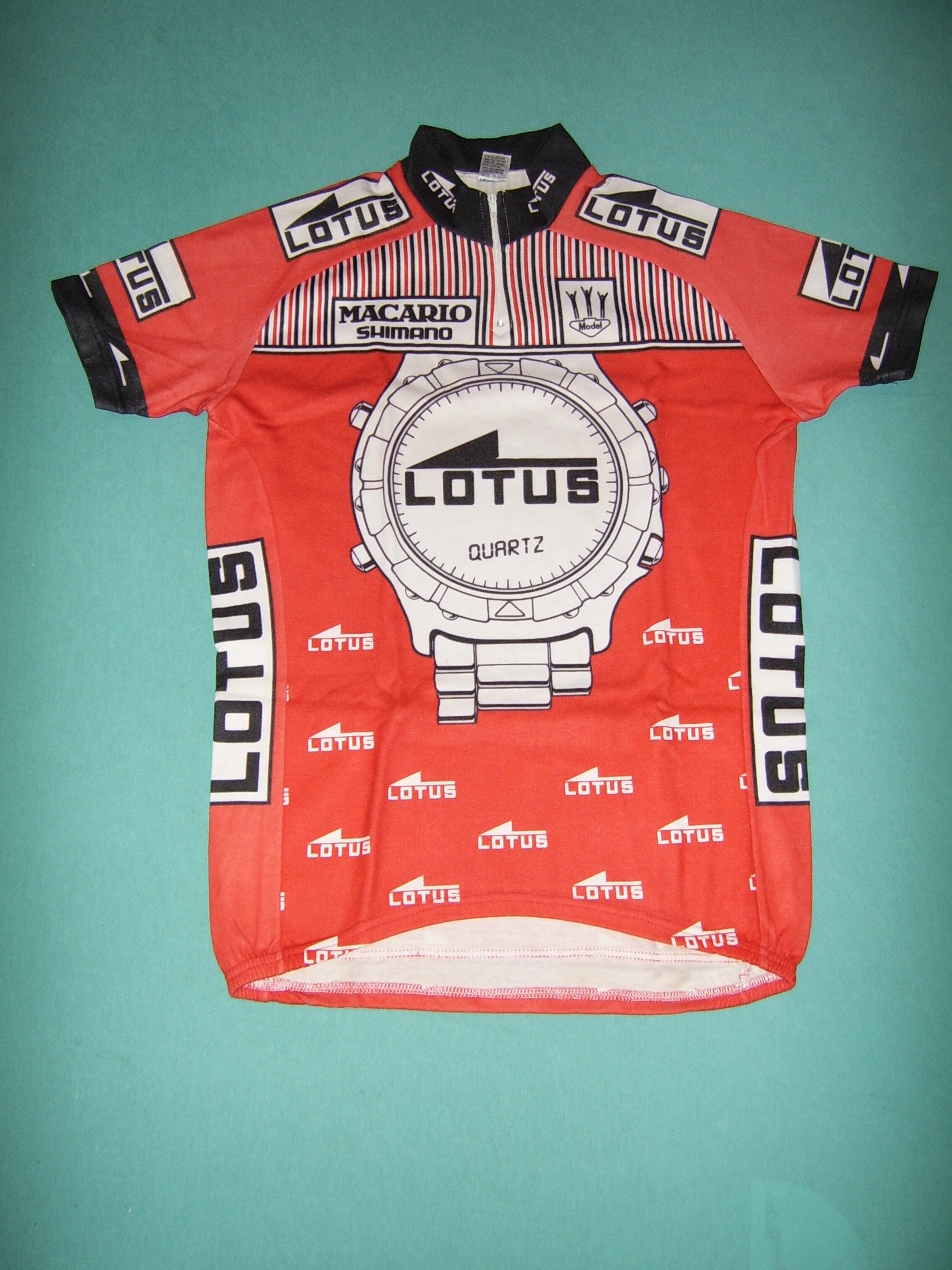 Maillot Cycliste Vintage Festina Lotus 1991 - Taille L - Neuf Avec étiquettes