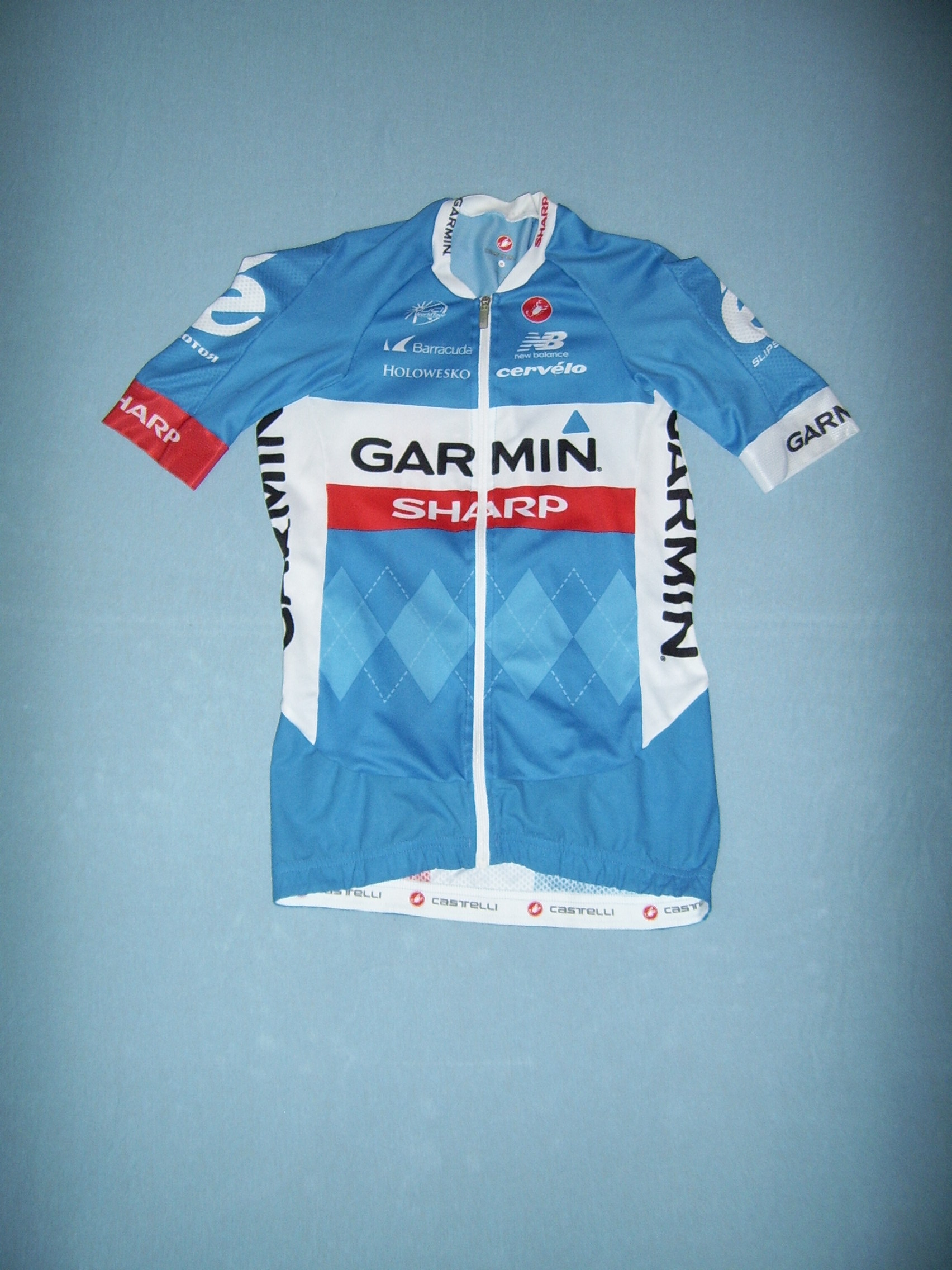 GARMIN (j)-SHARP-CERVELO 2014 1st SHIRT CYCLING SHIRT - Ton Merckx 