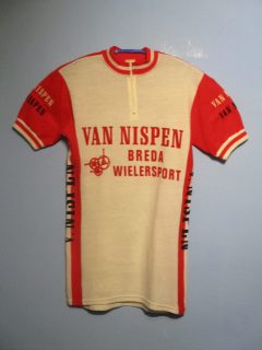 ヴァン ニスペン サイクリング ブレダ (b) 1986 サイクル シャツ