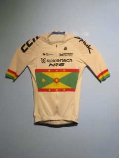 X SPEED UNITED(d)-SPIDERTECH GRENADA CHAMPION 2023 CYCLING JERSEY