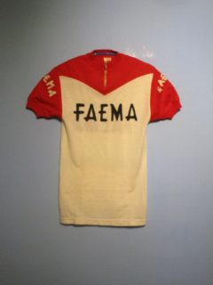 MAGLIA DA CICLISMO FAEMA 1968-1969