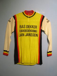 BAS DEKKER ROOFING-JAN JANSSEN 1978 サイクリングシャツ