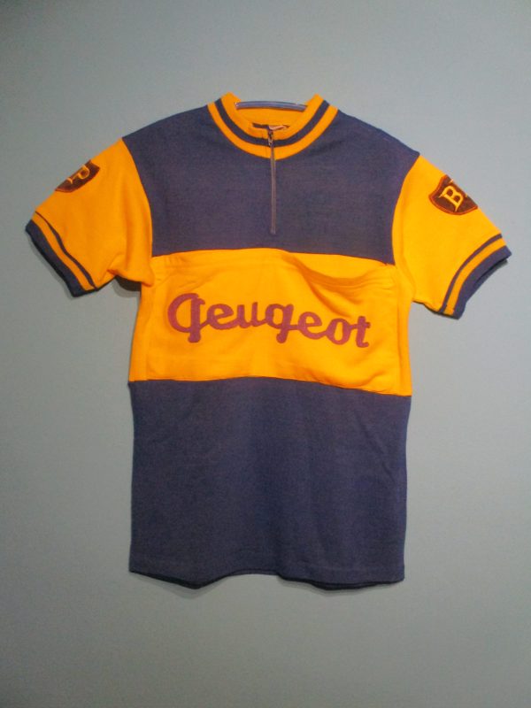 MAILLOT DE CYCLISME PEUGEOT-BP 1960